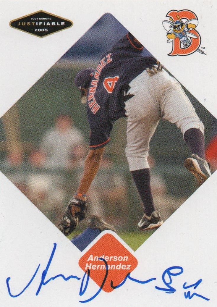 Anderson Hernandez autograph in the Astros A to Z collection
