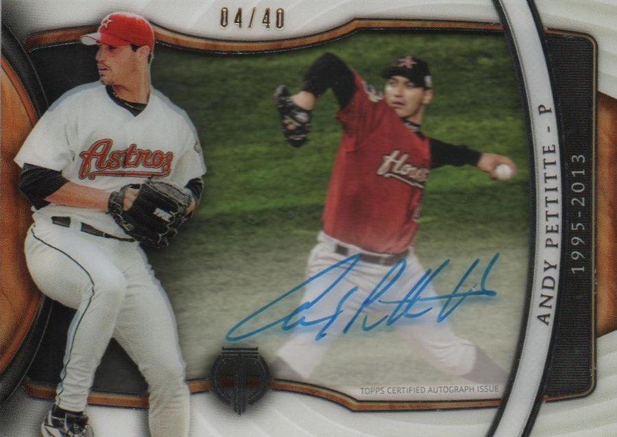 Andy Pettitte autograph in the Astros A to Z collection