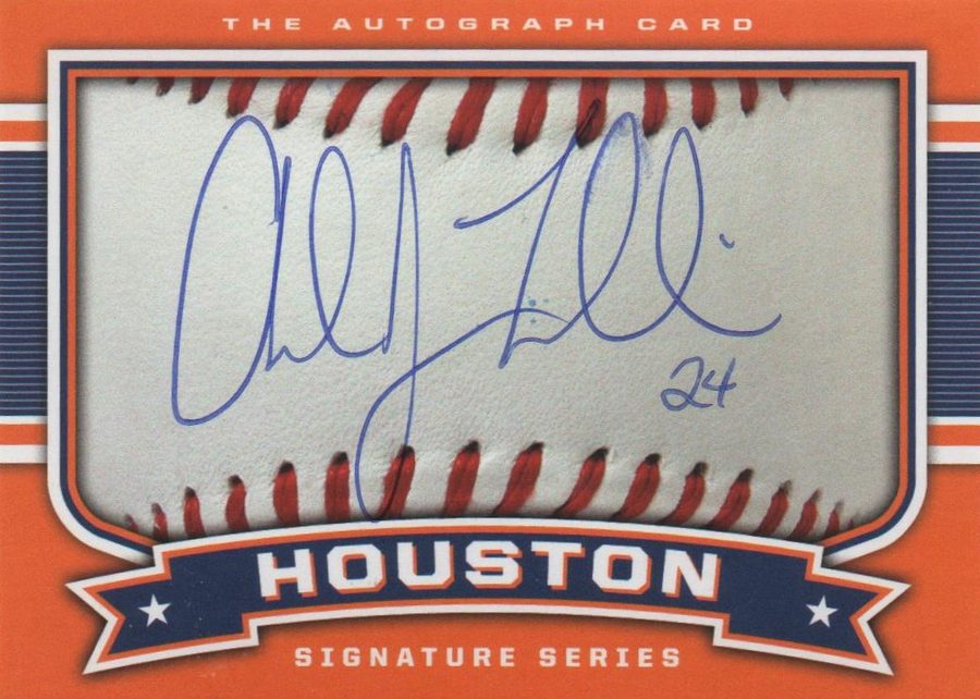 Ashur Tolliver autograph in the Astros A to Z collection