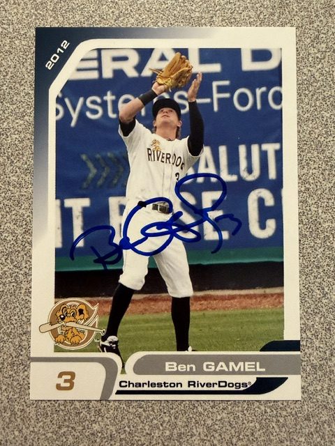 Ben Gamel autograph in the Astros A to Z collection