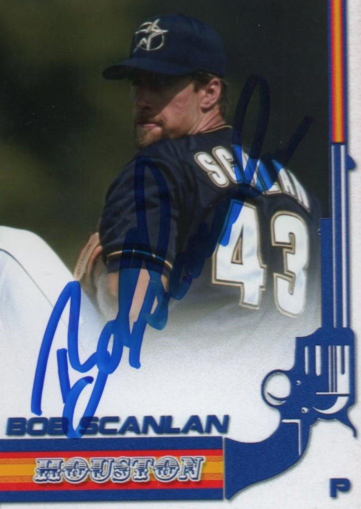 Bob Scanlan autograph in the Astros A to Z collection