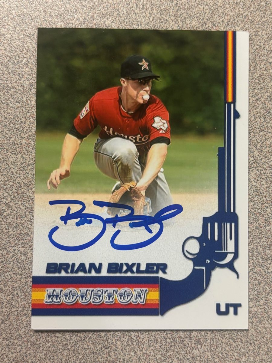 Brian Bixler autograph in the Astros A to Z collection
