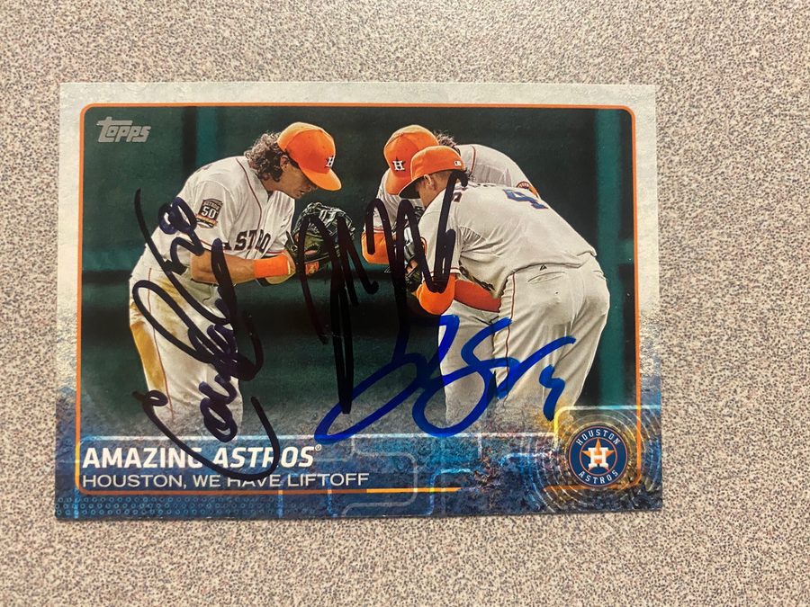 Colby Rasmus autograph in the Astros A to Z collection