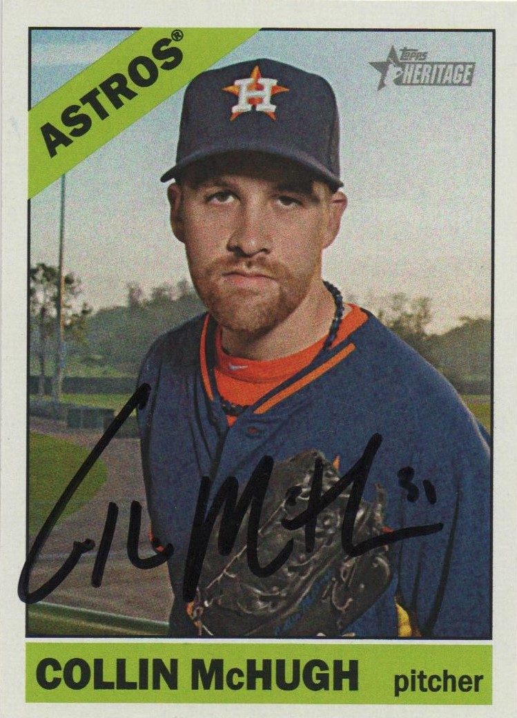 Colin McHugh autograph in the Astros A to Z collection