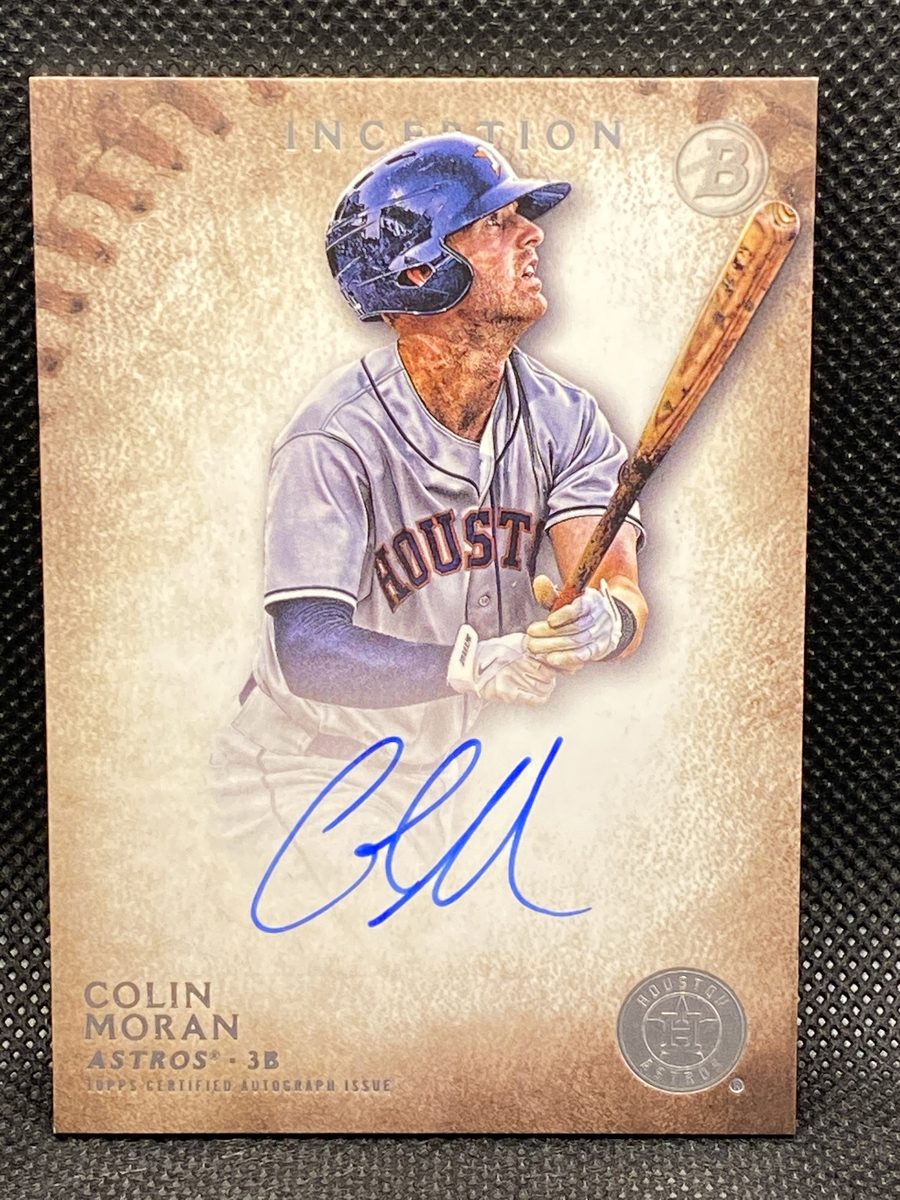 Colin Moran autograph in the Astros A to Z collection