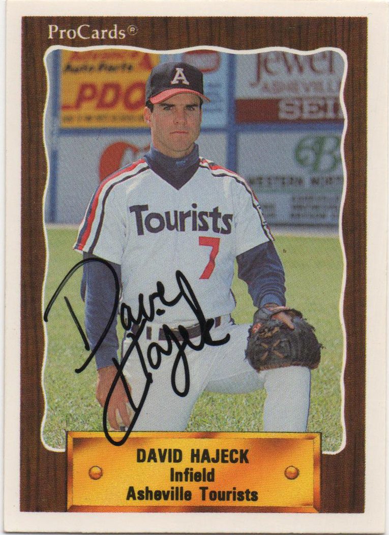 Dave Hajek autograph in the Astros A to Z collection