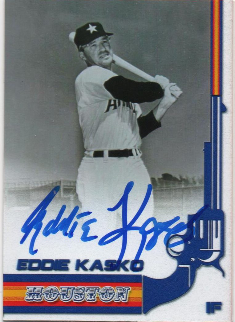 Eddie Kasko autograph in the Astros A to Z collection