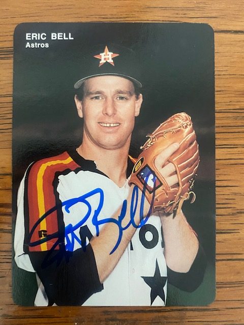 Eric Bell autograph in the Astros A to Z collection