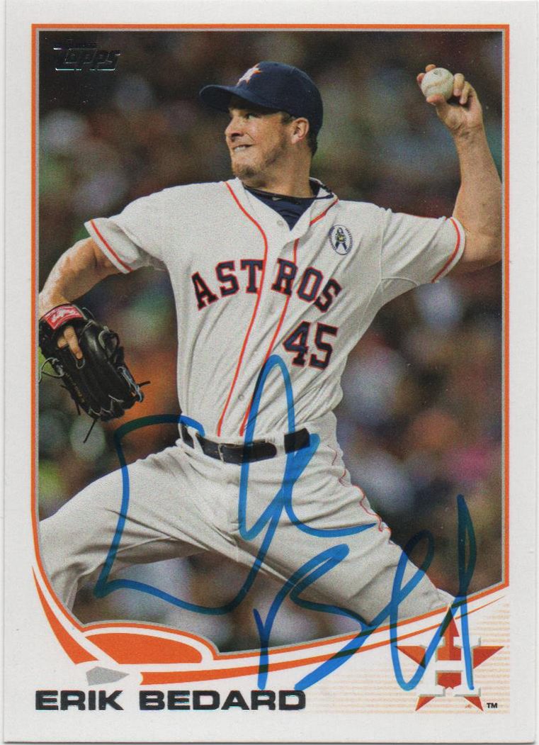 Erik Bedard autograph in the Astros A to Z collection