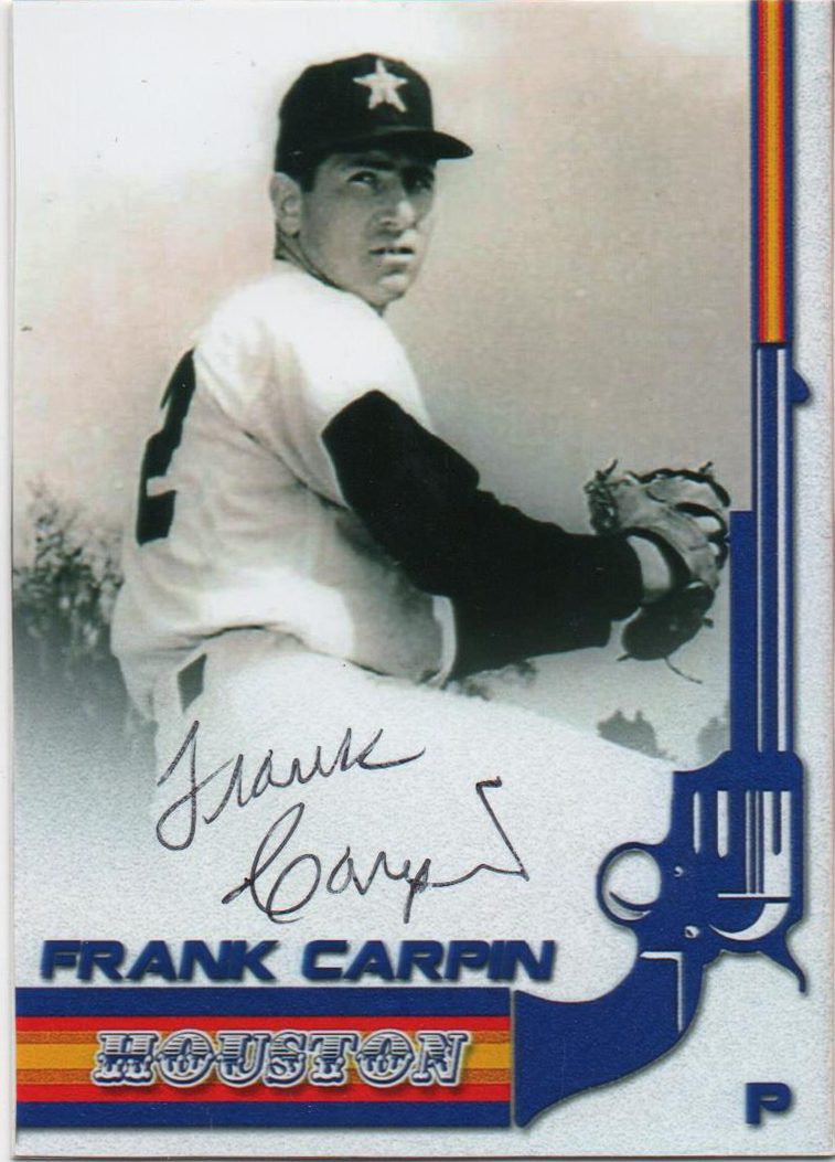 Frank Carpin autograph in the Astros A to Z collection