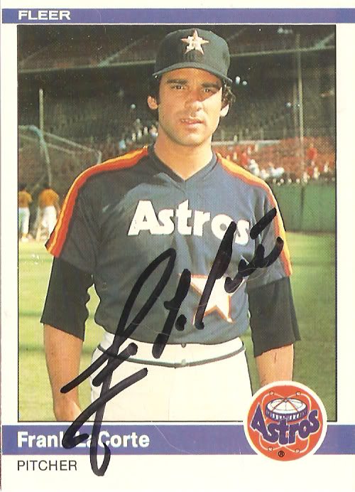 Frank LaCorte autograph in the Astros A to Z collection