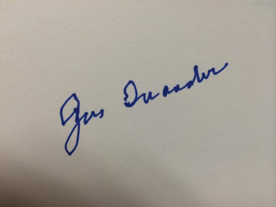 Gus Triandos autograph in the Astros A to Z collection
