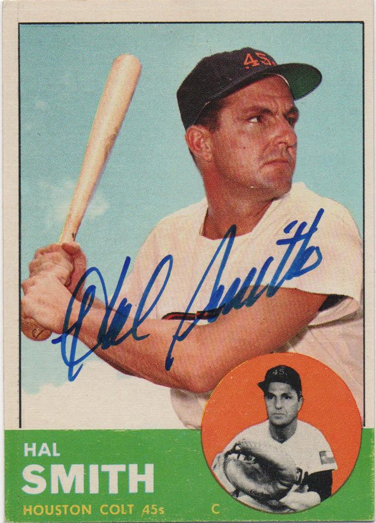 Hal Smith autograph in the Astros A to Z collection