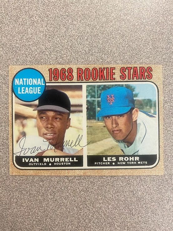 Ivan Murrell autograph in the Astros A to Z collection