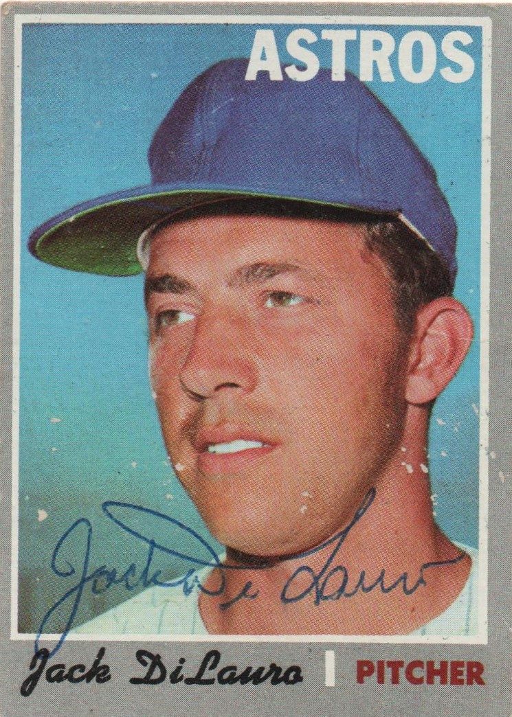 Jack DiLauro autograph in the Astros A to Z collection