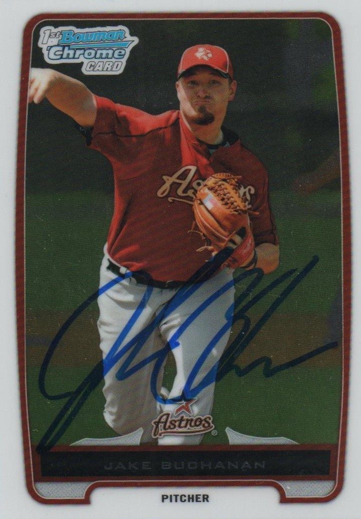 Jake Buchanan autograph in the Astros A to Z collection