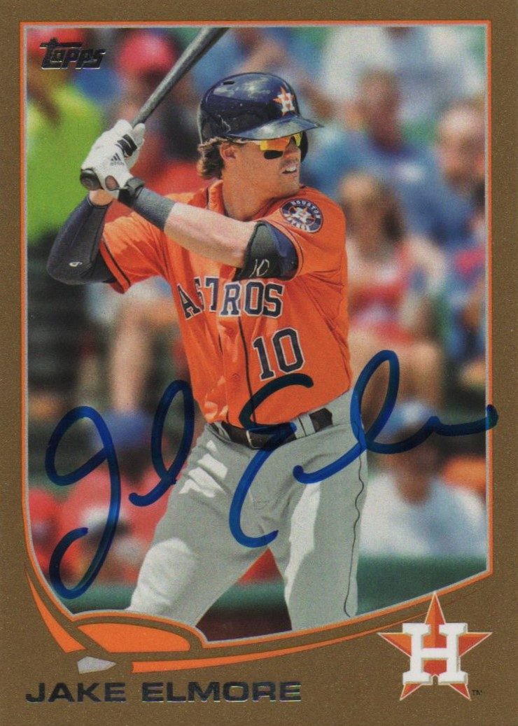 Jake Elmore autograph in the Astros A to Z collection