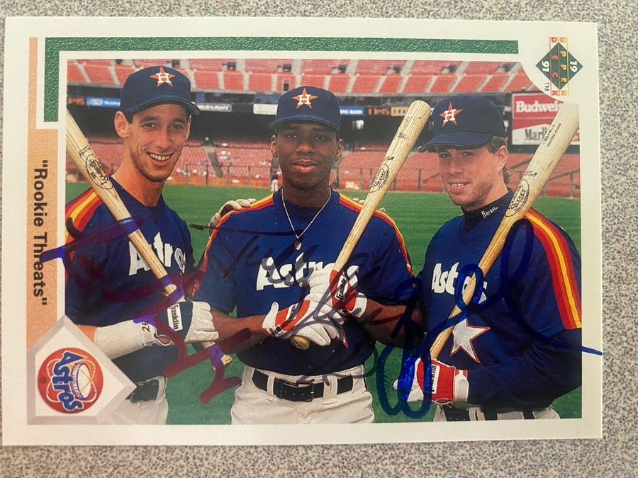 Jeff Bagwell autograph in the Astros A to Z collection