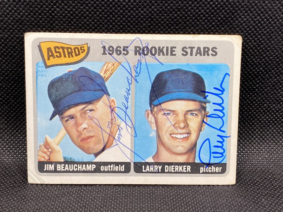 Jim Beauchamp autograph in the Astros A to Z collection
