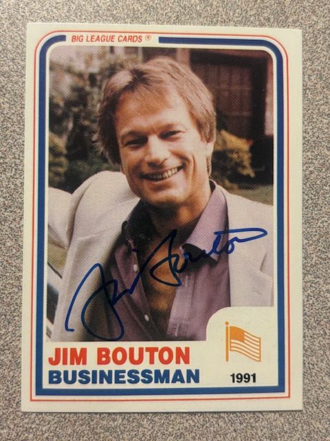Jim Bouton autograph in the Astros A to Z collection