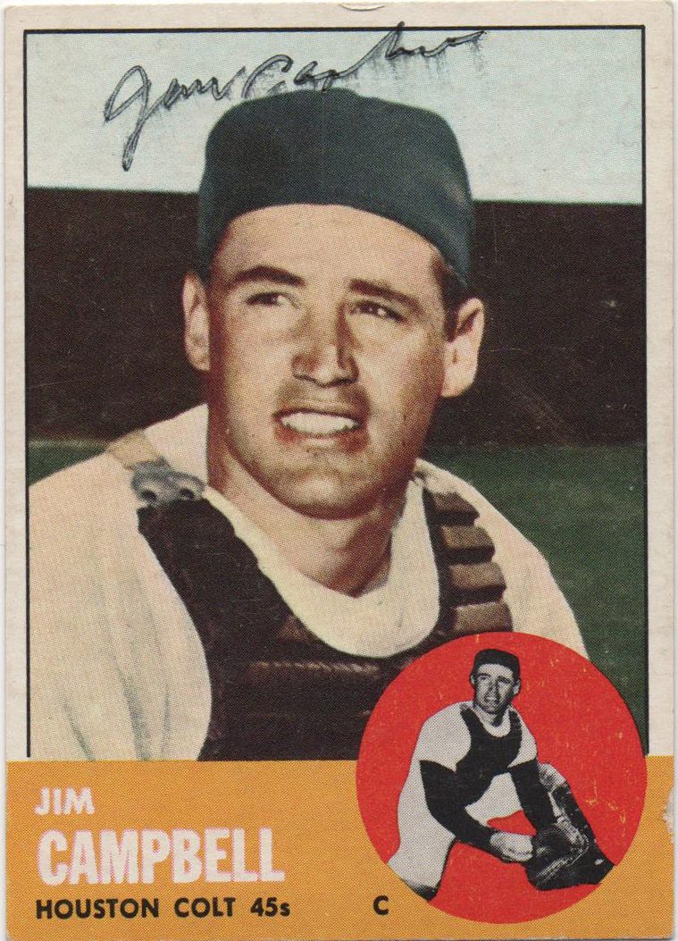 Jim Campbell autograph in the Astros A to Z collection