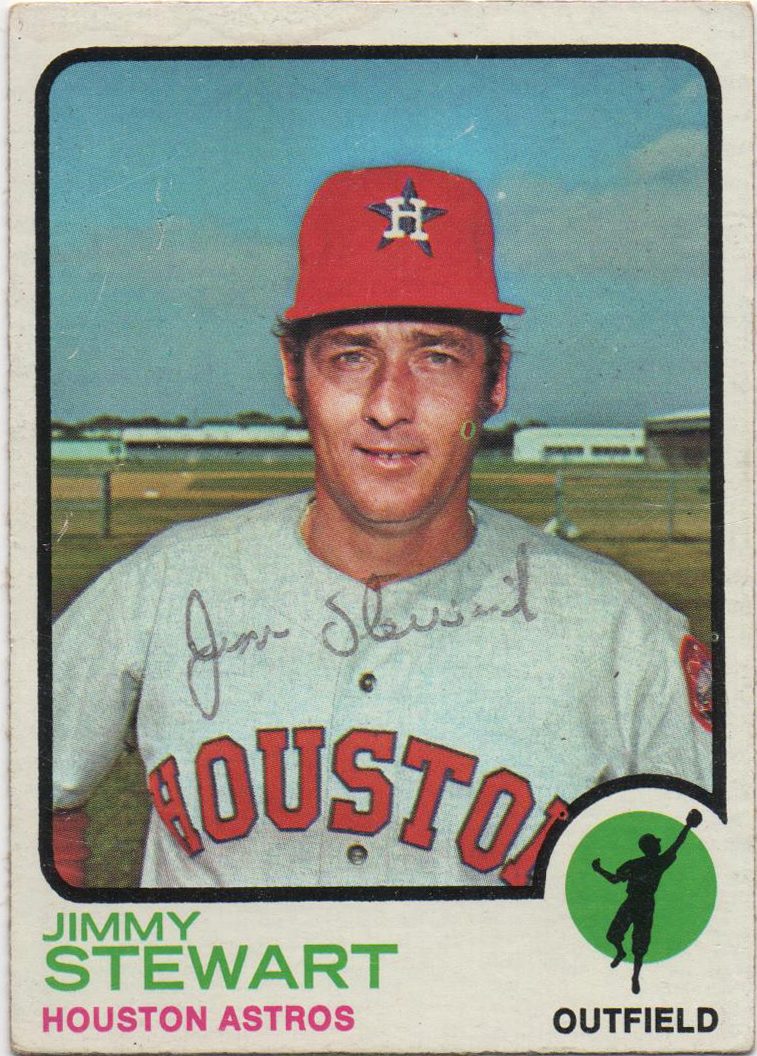 Jimmy Stewart autograph in the Astros A to Z collection