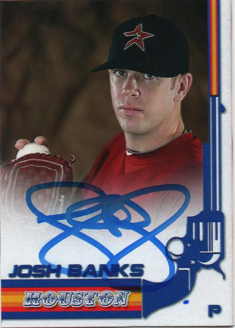 Josh Banks autograph in the Astros A to Z collection