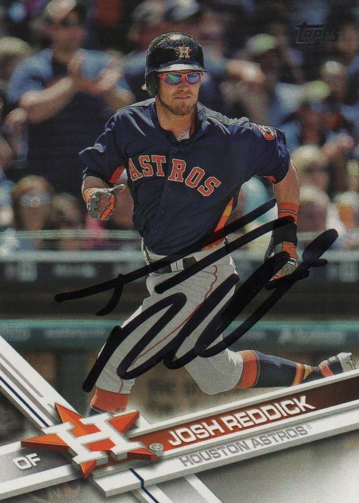 Josh Reddick autograph in the Astros A to Z collection