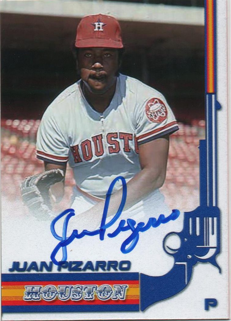 Juan Pizarro autograph in the Astros A to Z collection