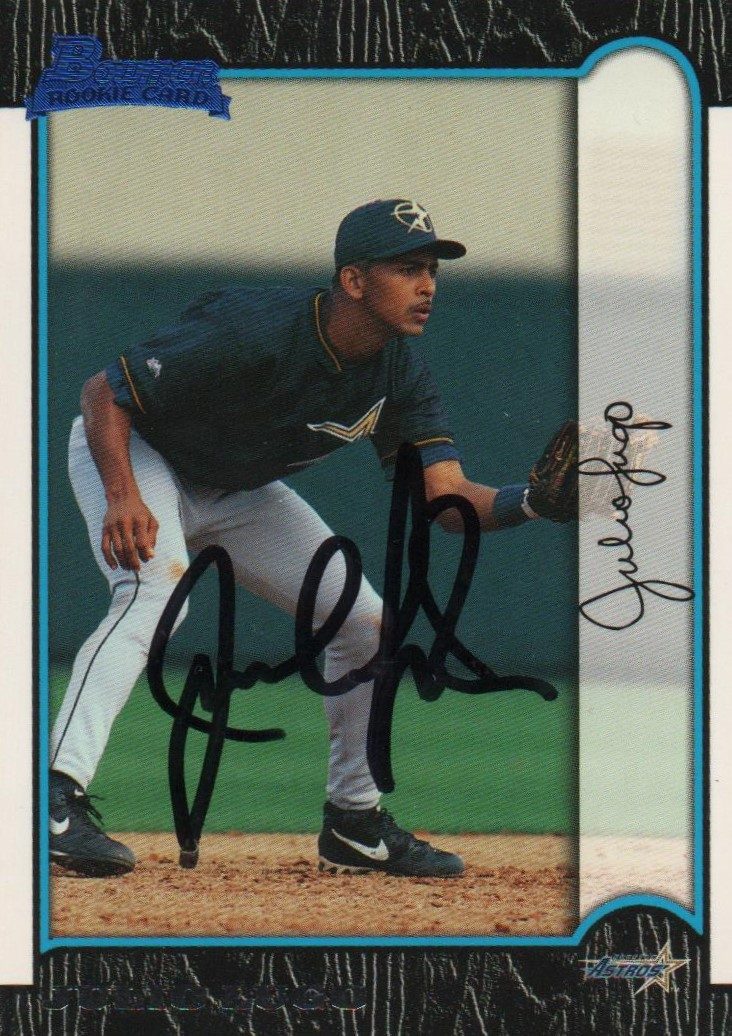 Julio Lugo autograph in the Astros A to Z collection