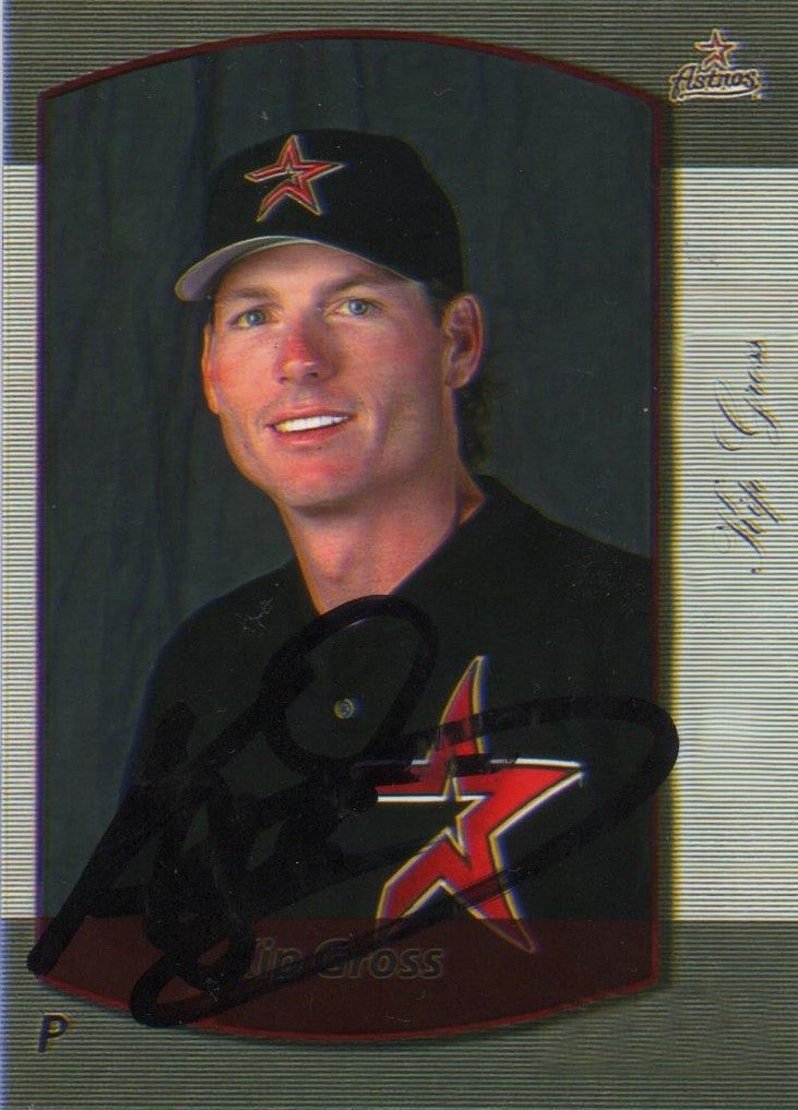 Kip Gross autograph in the Astros A to Z collection
