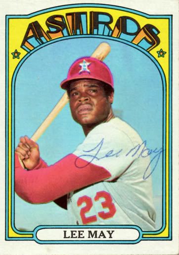 Lee May autograph in the Astros A to Z collection