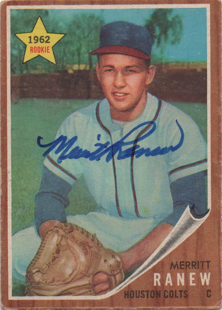 Merritt Ranew autograph in the Astros A to Z collection