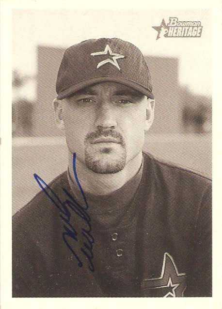 Mike Williams autograph in the Astros A to Z collection