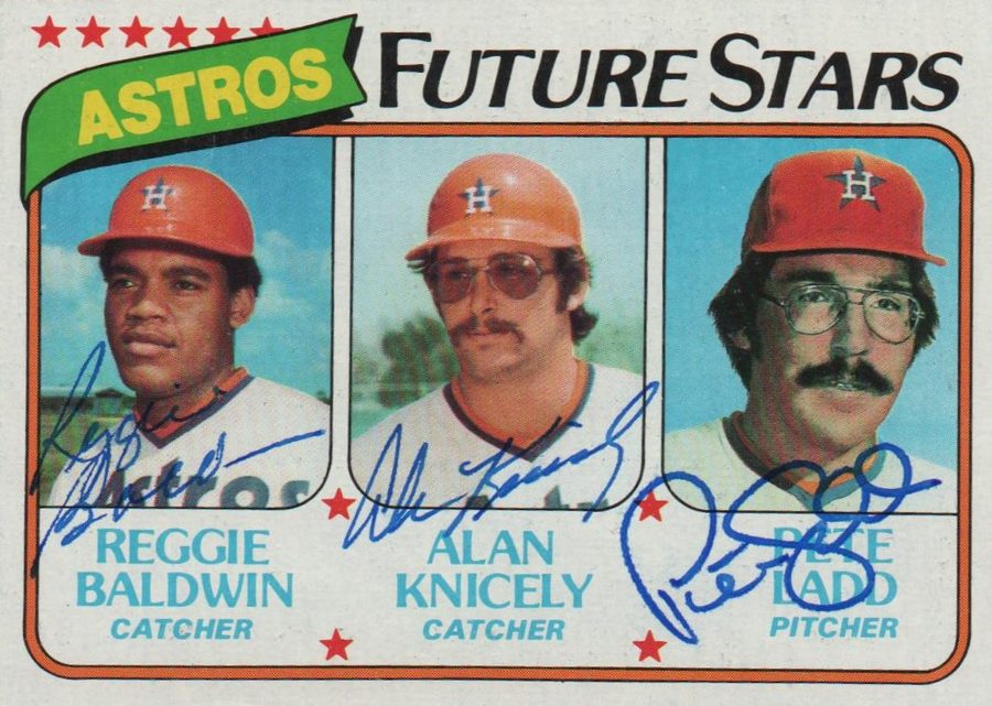 Pete Ladd autograph in the Astros A to Z collection