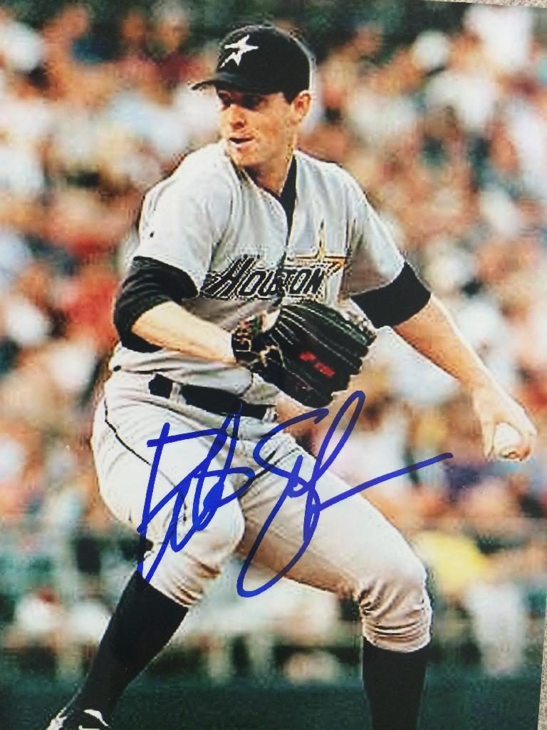 Pete Schourek autograph in the Astros A to Z collection