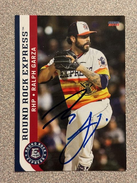 Ralph Garza, Jr autograph in the Astros A to Z collection