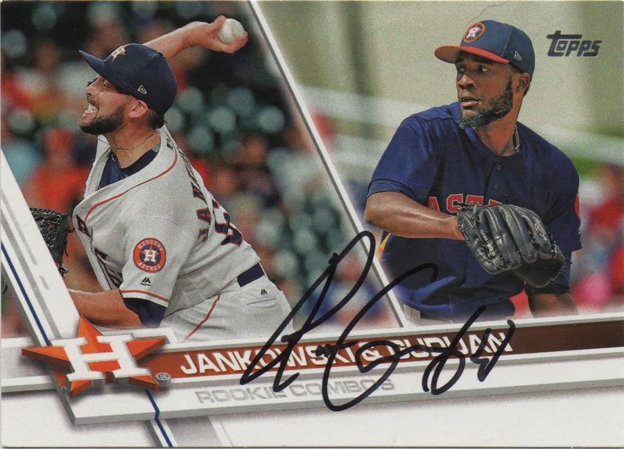 Reymin Guduan autograph in the Astros A to Z collection