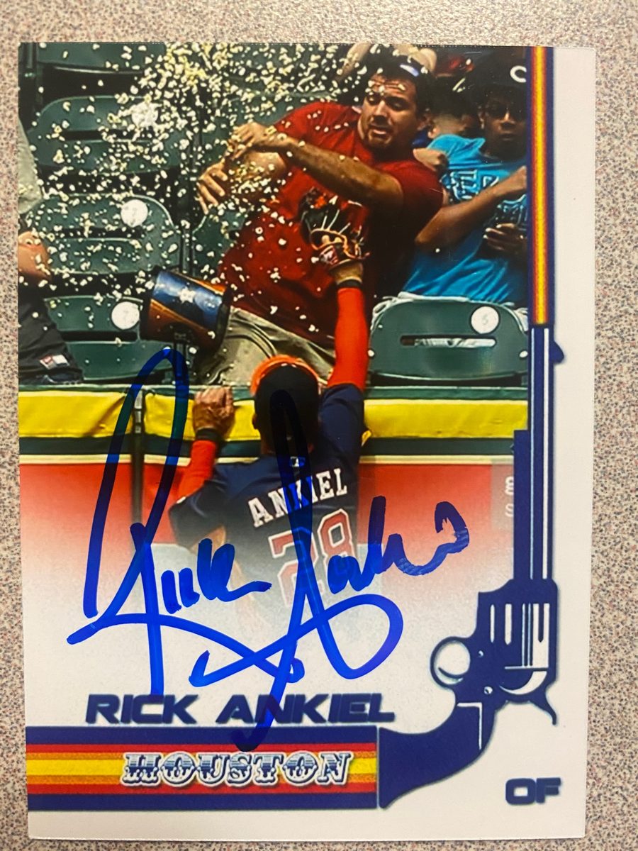 Rick Ankiel autograph in the Astros A to Z collection