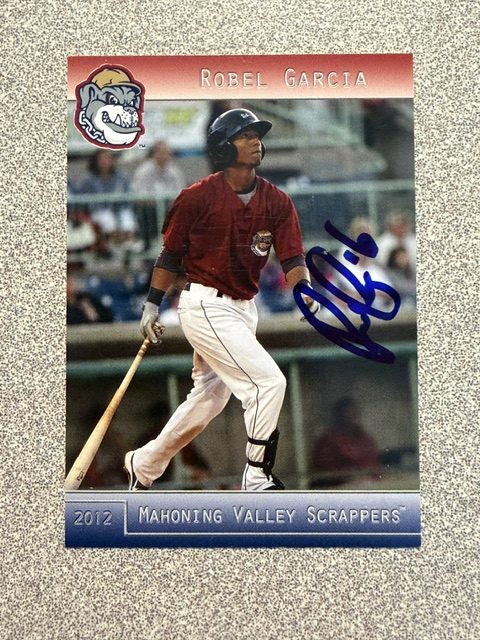 Robel Garcia autograph in the Astros A to Z collection