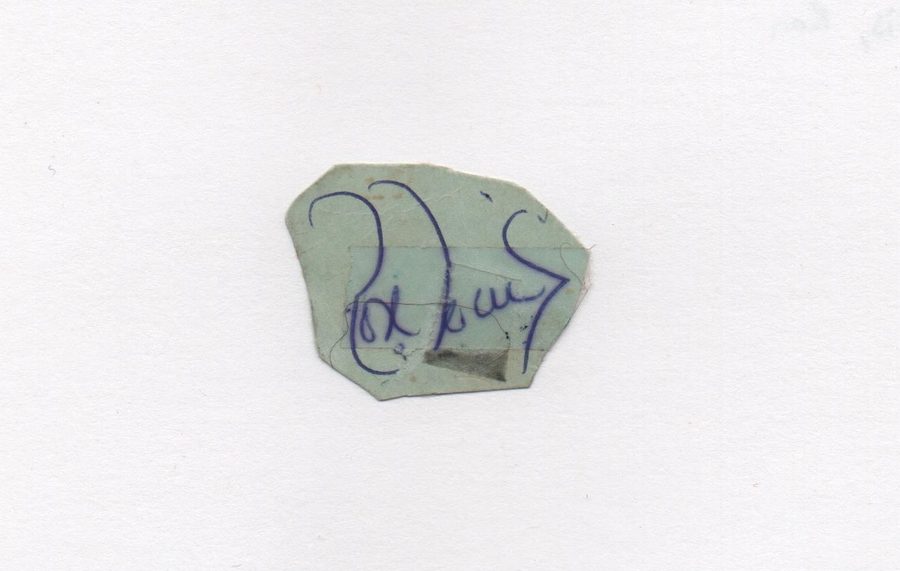 Ron Willis autograph in the Astros A to Z collection