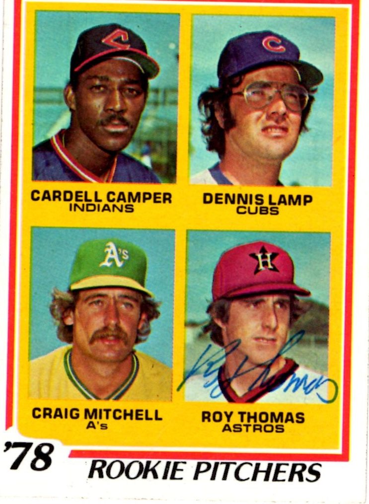 Roy Thomas autograph in the Astros A to Z collection