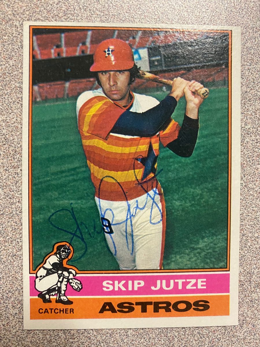 Skip Jutze autograph in the Astros A to Z collection