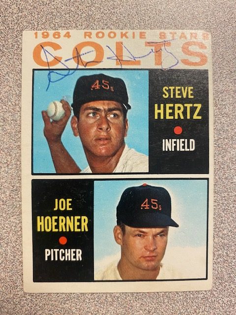 Steve Hertz autograph in the Astros A to Z collection