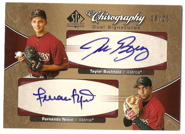 Taylor Buchholz autograph in the Astros A to Z collection