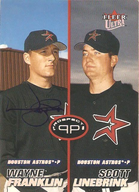 Wayne Franklin autograph in the Astros A to Z collection